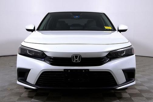Platinum White Pearl 2023 Honda Civic LX