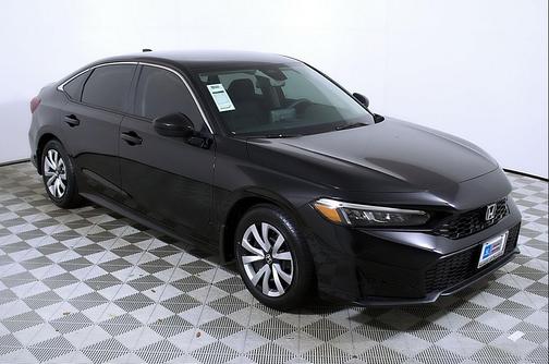 Crystal Black Pearl 2026 Honda Civic LX