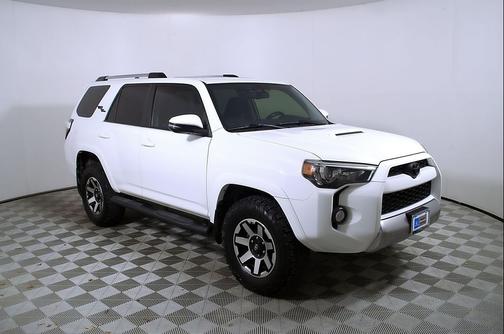 Super White 2017 Toyota 4Runner TRD Off Road Premium
