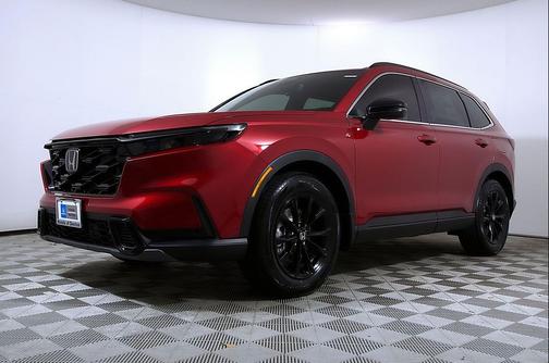 Radiant Red 2026 Honda CR-V Hybrid Sport FWD
