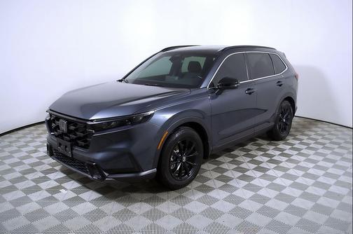 Gray 2025 Honda CR-V Hybrid Sport FWD