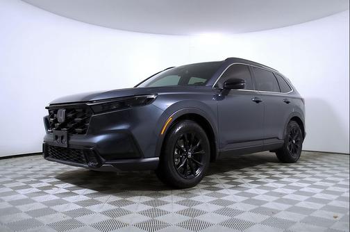 Gray 2025 Honda CR-V Hybrid Sport FWD