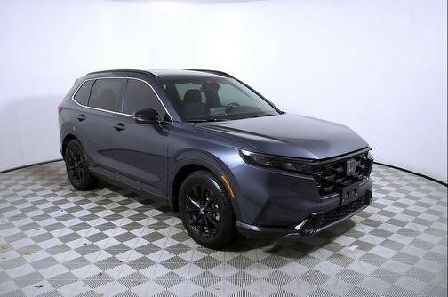 Gray 2025 Honda CR-V Hybrid Sport FWD
