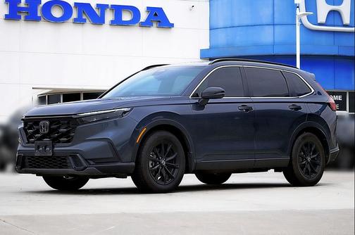 Gray 2025 Honda CR-V Hybrid Sport FWD