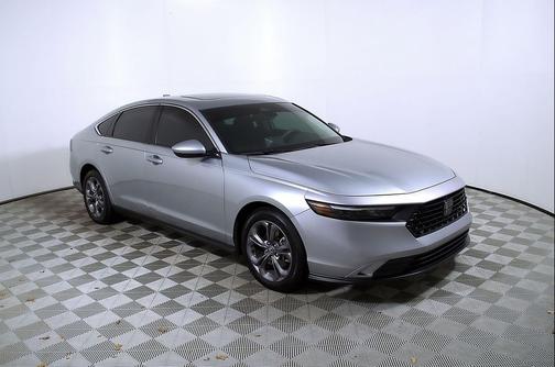 Solar Silver Metallic 2024 Honda Accord EX