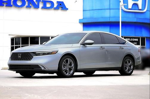 Solar Silver Metallic 2024 Honda Accord EX