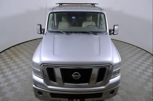 Brilliant Silver Metallic 2017 Nissan NV Passenger NV3500 HD SL