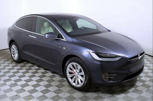 Midnight Silver Metallic 2020 Tesla Model X Performance Dual Motor All-Wheel Drive