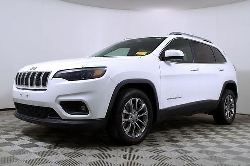 Bright White Clearcoat 2019 Jeep Cherokee Latitude Plus