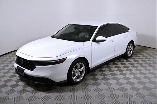 Platinum White Pearl 2023 Honda Accord LX 1.5T