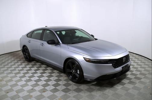 Silver Metallic 2026 Honda Accord Hybrid Sport-L