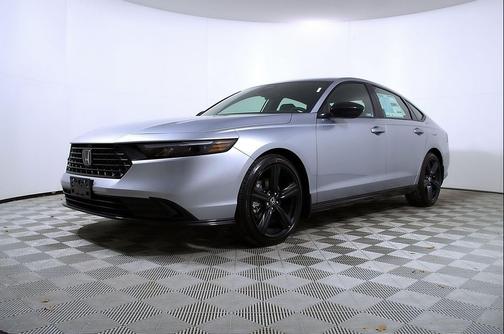 Silver Metallic 2026 Honda Accord Hybrid Sport-L