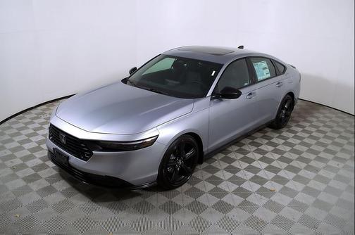 Silver Metallic 2026 Honda Accord Hybrid Sport-L