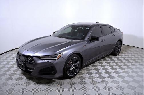 Modern Steel Metallic 2021 Acura TLX A-Spec