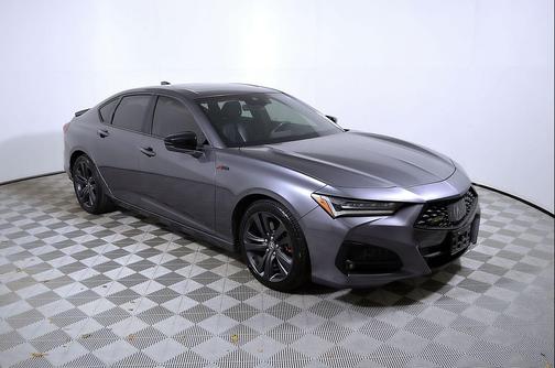 Modern Steel Metallic 2021 Acura TLX A-Spec