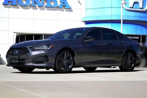 Modern Steel Metallic 2021 Acura TLX A-Spec