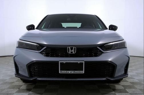 Gray 2026 Honda Civic Hybrid Sport