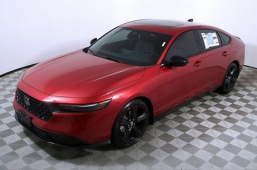Radiant Red 2026 Honda Accord Hybrid Sport-L
