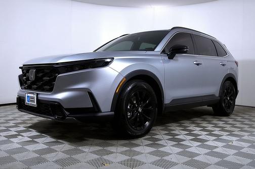 Silver Metallic 2026 Honda CR-V Hybrid Sport-L FWD
