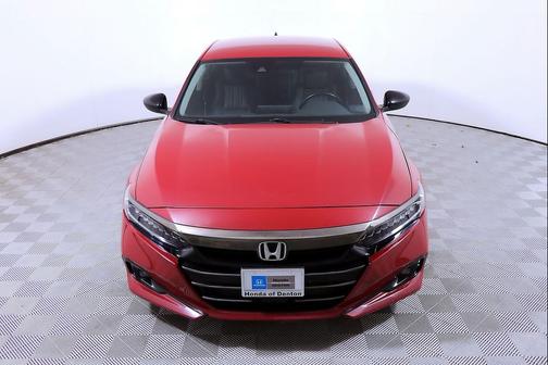 Red 2021 Honda Accord Sport SE 1.5T