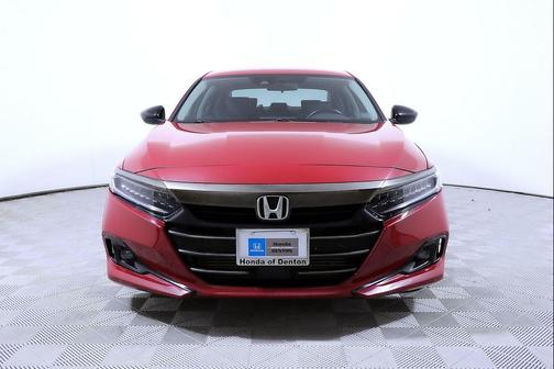 Red 2021 Honda Accord Sport SE 1.5T
