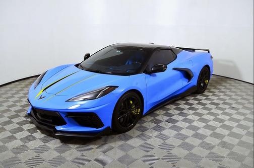 Rapid Blue 2023 Chevrolet Corvette Stingray w/3LT