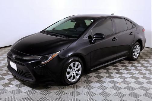 Midnight Black Metallic 2025 Toyota Corolla LE