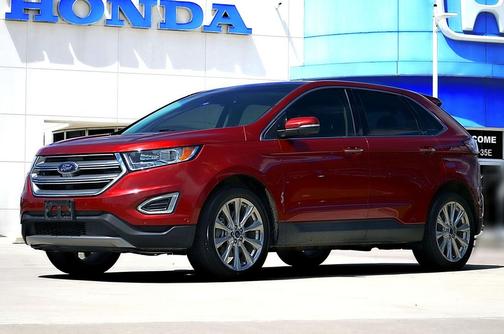 Ruby Red Metallic 2018 Ford Edge Titanium