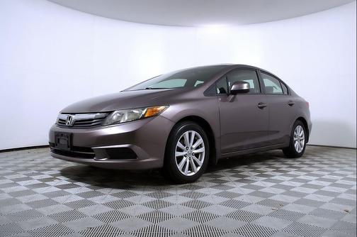 Silver 2012 Honda Civic EX-L