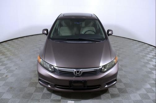 Silver 2012 Honda Civic EX-L