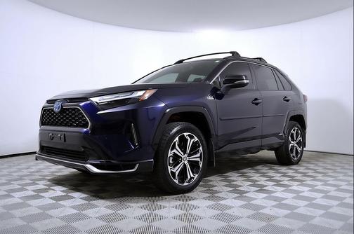 Blueprint/Midnight Black Metallic 2024 Toyota RAV4 Prime XSE