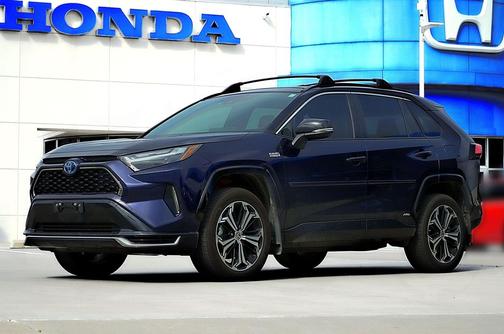 Blueprint/Midnight Black Metallic 2024 Toyota RAV4 Prime XSE
