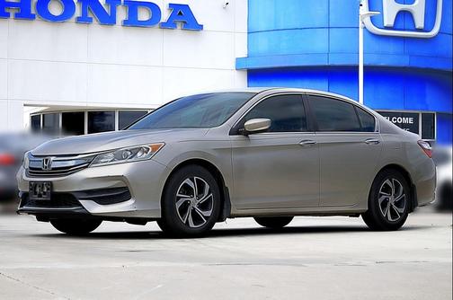 Gold 2016 Honda Accord LX