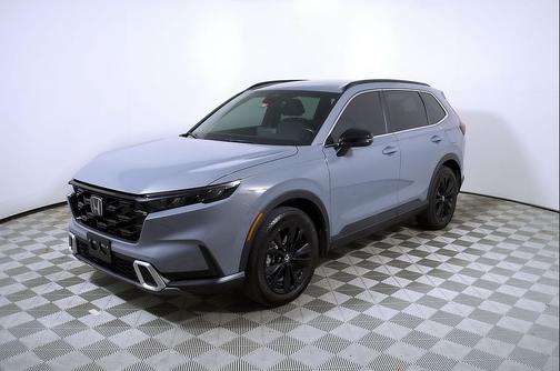 Grey 2024 Honda CR-V Hybrid Sport Touring AWD