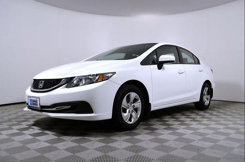 Taffeta White 2014 Honda Civic LX
