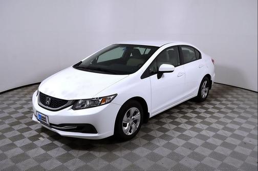 Taffeta White 2014 Honda Civic LX