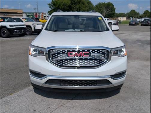White Frost Tricoat 2019 GMC Acadia Denali