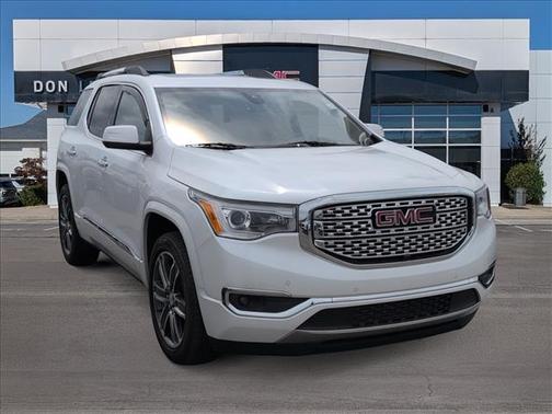 White Frost Tricoat 2019 GMC Acadia Denali