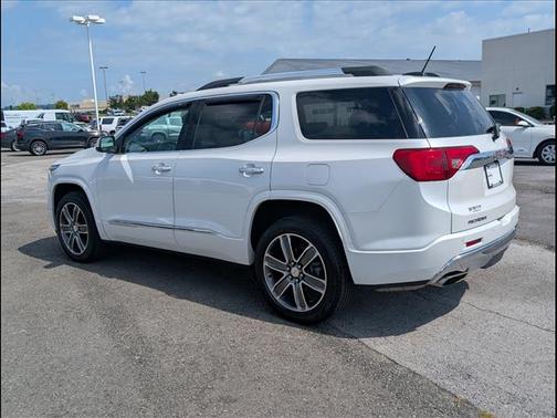 White Frost Tricoat 2019 GMC Acadia Denali