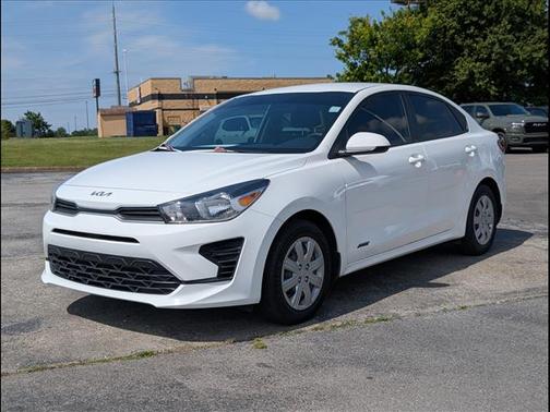 Clear White 2023 Kia Rio LX