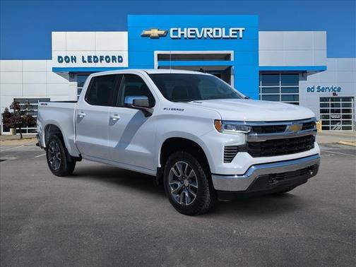 Summit White 2026 Chevrolet Silverado 1500 LT