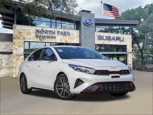 Snow White Pearl 2022 Kia Forte GT-Line