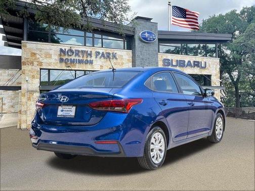 Admiral Blue Pearl 2019 Hyundai Accent SE