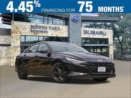 2021 Hyundai ELANTRA HEV Blue