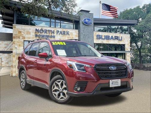 Crimson Red Pearl 2024 Subaru Forester Premium