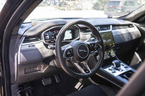 Santorini Black 2021 Jaguar F-PACE SVR