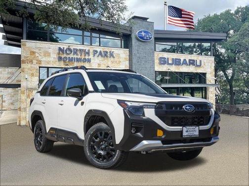 Crystal White Pearl 2026 Subaru Forester Wilderness