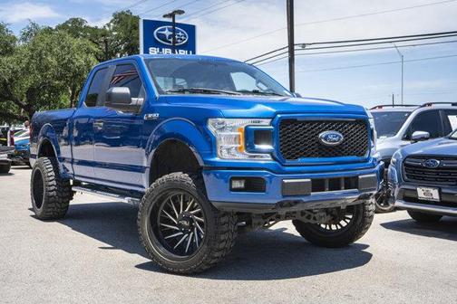 Lightning Blue 2018 Ford F-150 XL