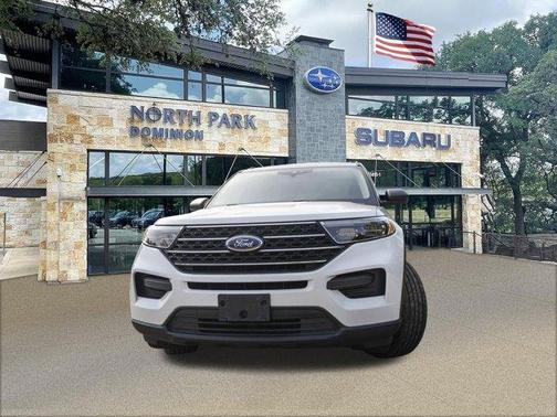 Oxford White 2021 Ford Explorer XLT