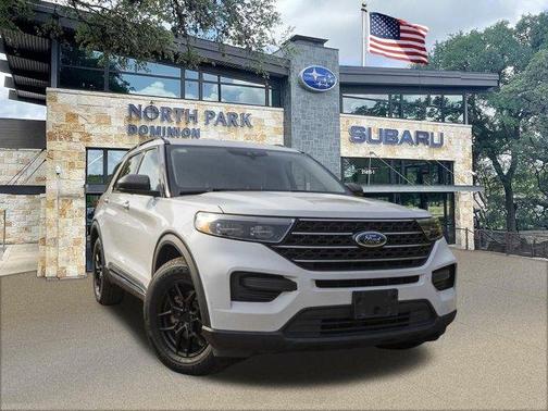 Oxford White 2021 Ford Explorer XLT